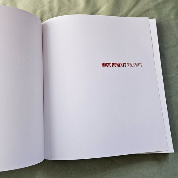 Magic Moments in BC Sports A Century in Photos by Kate Bird Photo Book - Picture 5 of 13